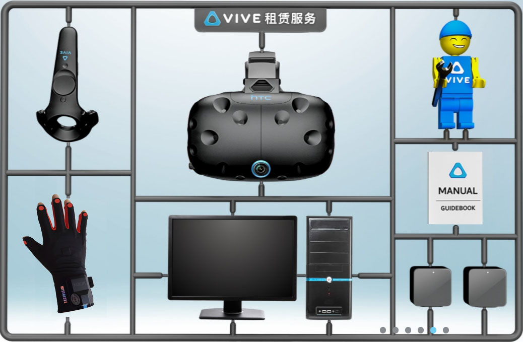 HTC VIVE數據手套